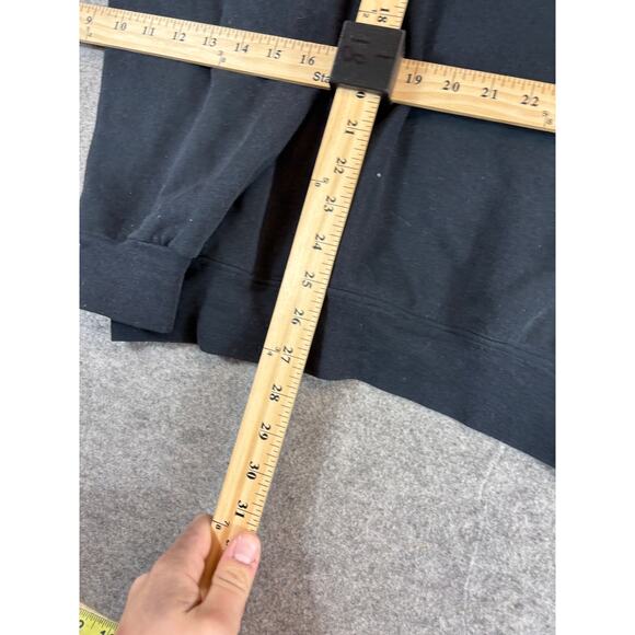 VTG 80s Metro Goldwyn Mayer Sweatshirt Mens XL Black Lion Logo Pullover Nutmeg - Picture 3 of 6